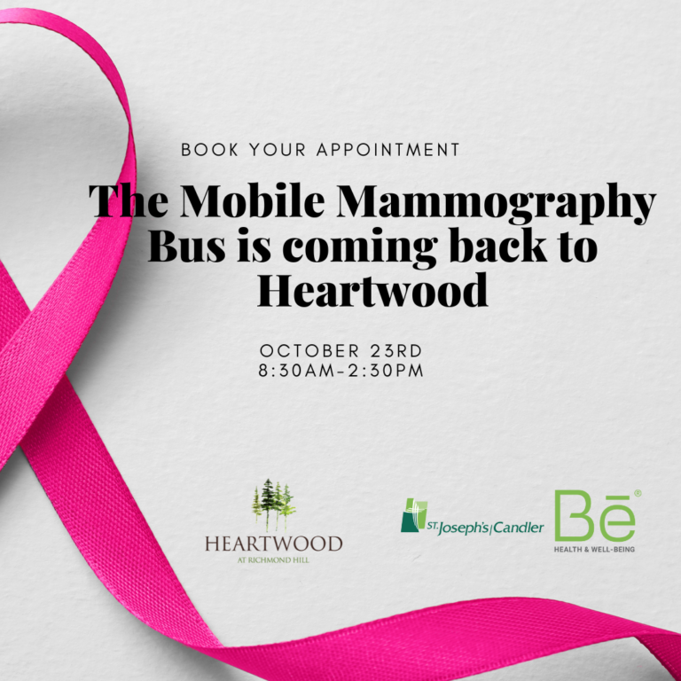 Mobile Mammography Bus at Heartwood