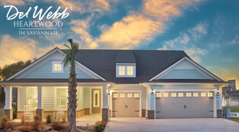 Brand new 55+ Del Webb resort-style community coming to Savannah in spring 2025.