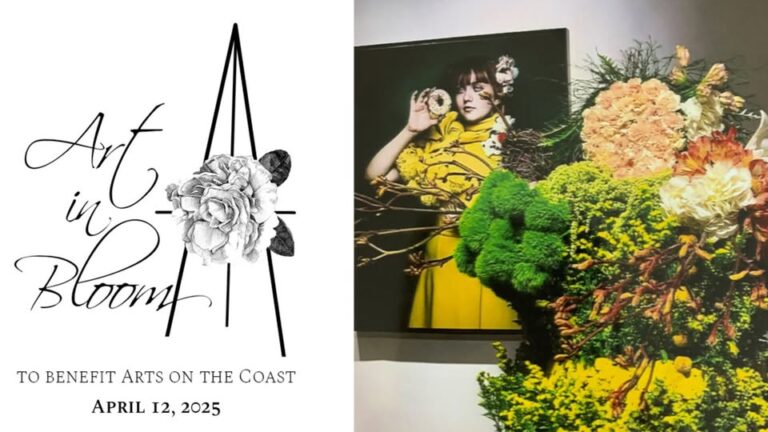 Art In Bloom – A Beautiful Benefit for Arts on the Coast