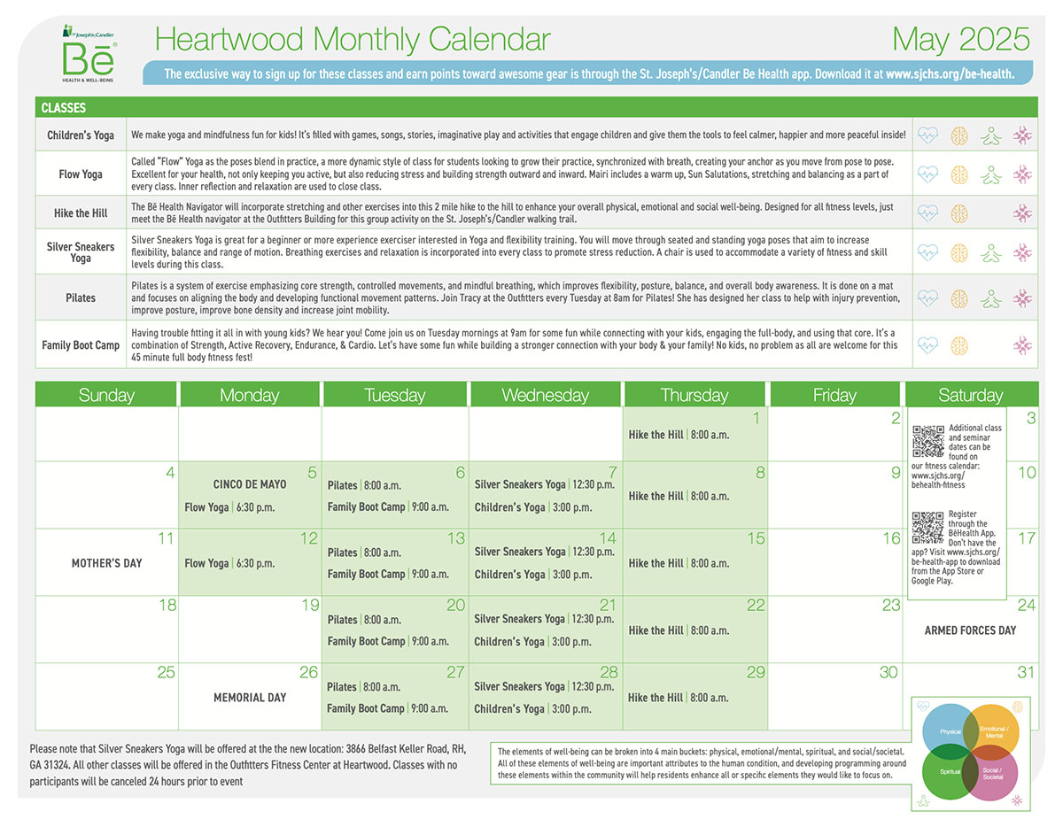 Fitness Calendar May2025