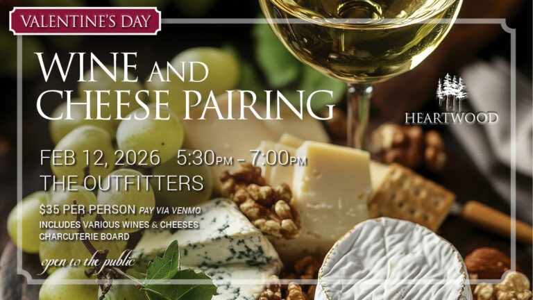 The Artisanal Affair: Valentine’s Wine & Cheese Tasting 🍷🧀