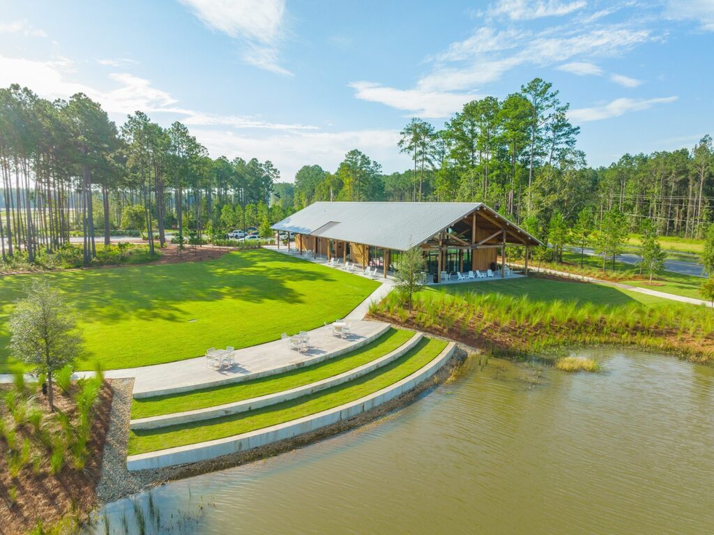 Aerial view of heartwood community 2023
