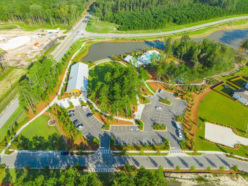 Aerial view of heartwood community 2023